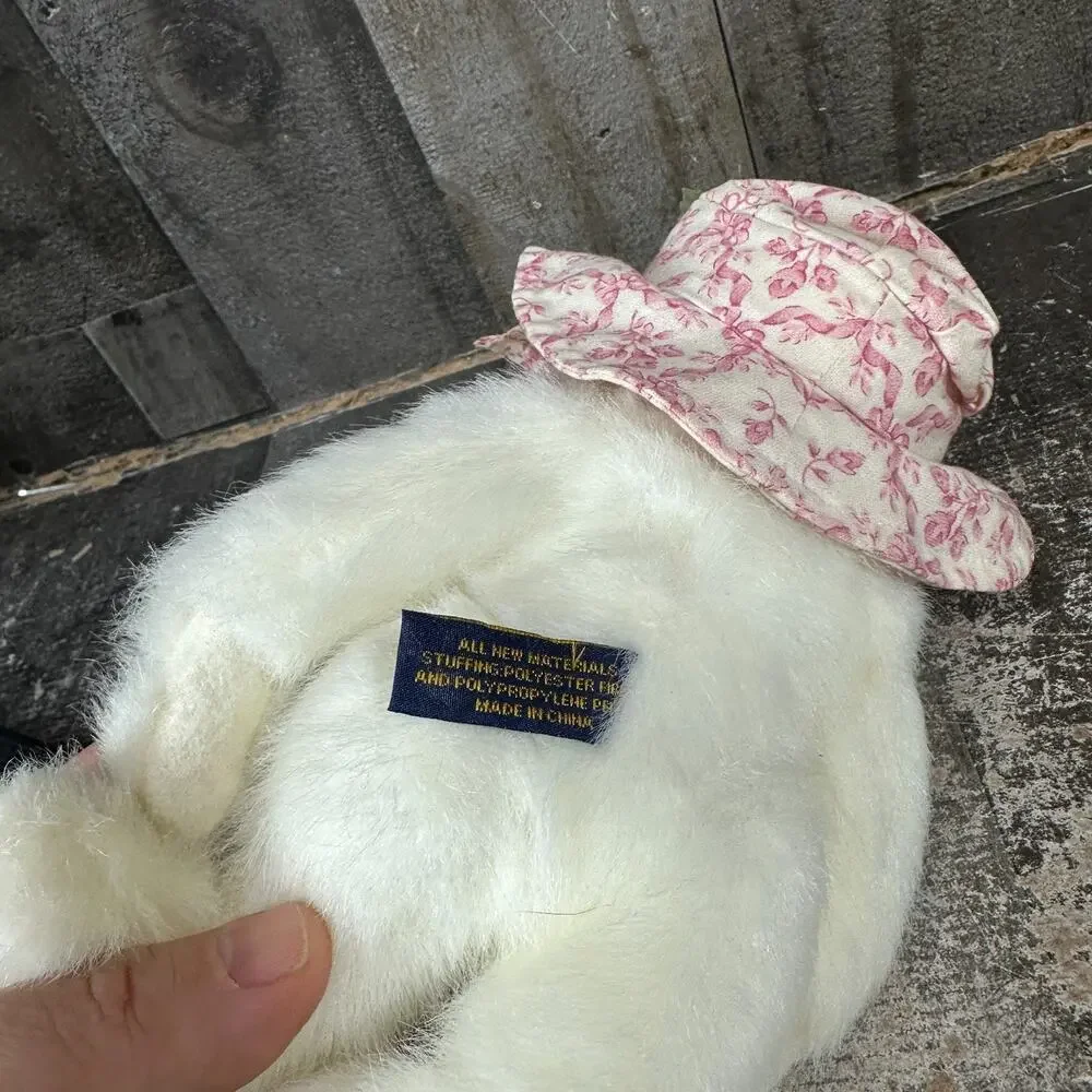 Vtg 2001 Boyds ~ Hope Bearywell 8”‎ ~ Longaberger Excl. Breast Cancer #94636LB